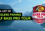 Full List of Anglers Fishing MLF Bass Pro Tour