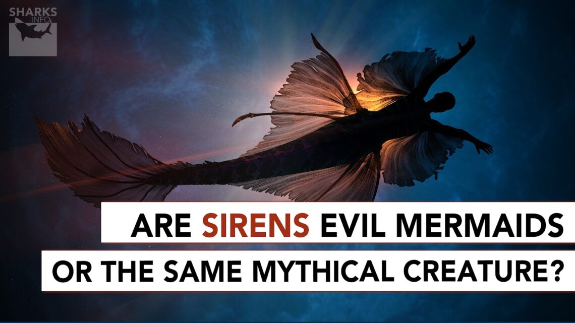 Are Sirens Evil Mermaids Or the Same Mythical Creature?